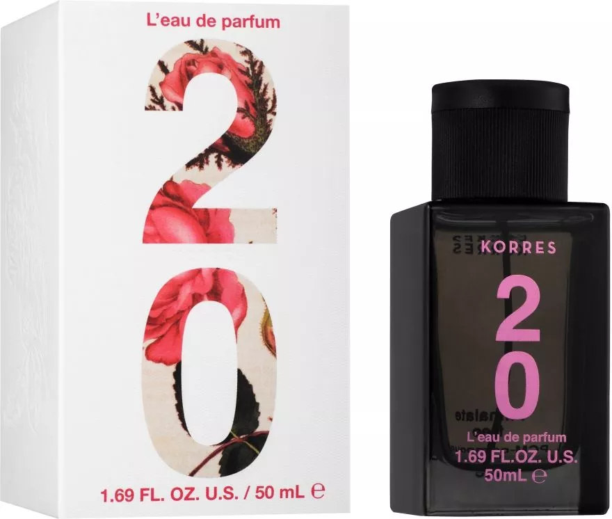 Korres L'Eau de Parfum 20 Rose Musk Vanilla Powder