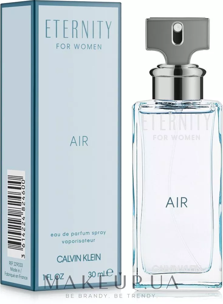 Eternity air for women. Calvin Klein Eternity for women.