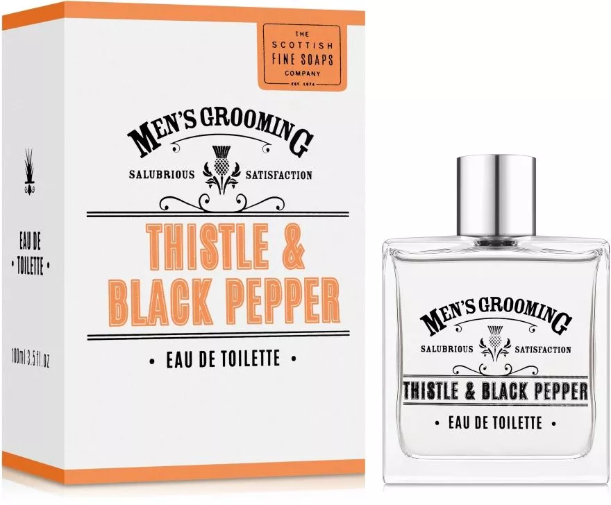 Scottish Fine Soaps Men’s Grooming Thistle & Black Pepper
