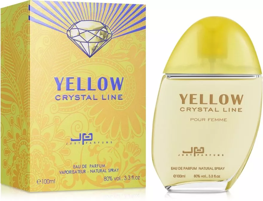 Just Parfums Yellow Crystal Line