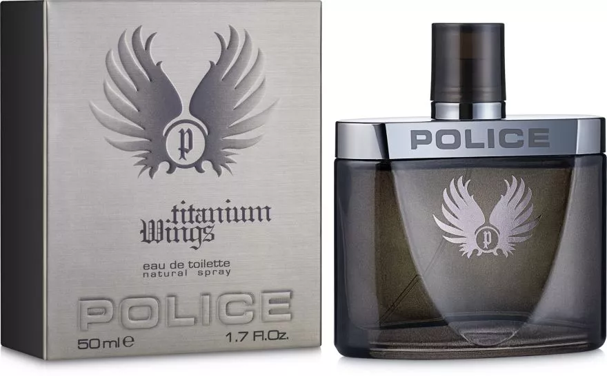 Police Wings Titanium Men